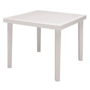 TAVOLI RESINA BOHEME BIANCHI 90X90